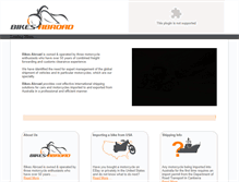 Tablet Screenshot of bikesabroad.com.au
